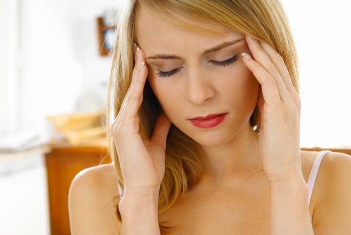 galvassāpes ar dzemdes kakla osteohondrozi