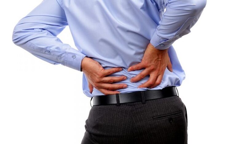 muguras sāpes ar jostas daļas osteohondrozi