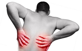 Galvenās iezīmes muguras sāpes